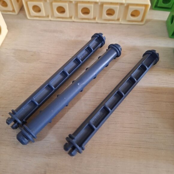 Fisher Price Trio Block Brick Pieces Replacement Mixed 34 Pieces Build Toy Stack - Picture 2 of 5